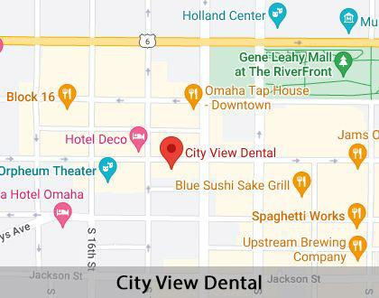 Map image for What Can I Do to Improve My Smile in Omaha, NE